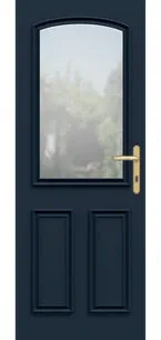 Arun Anthracite Grey wooden door