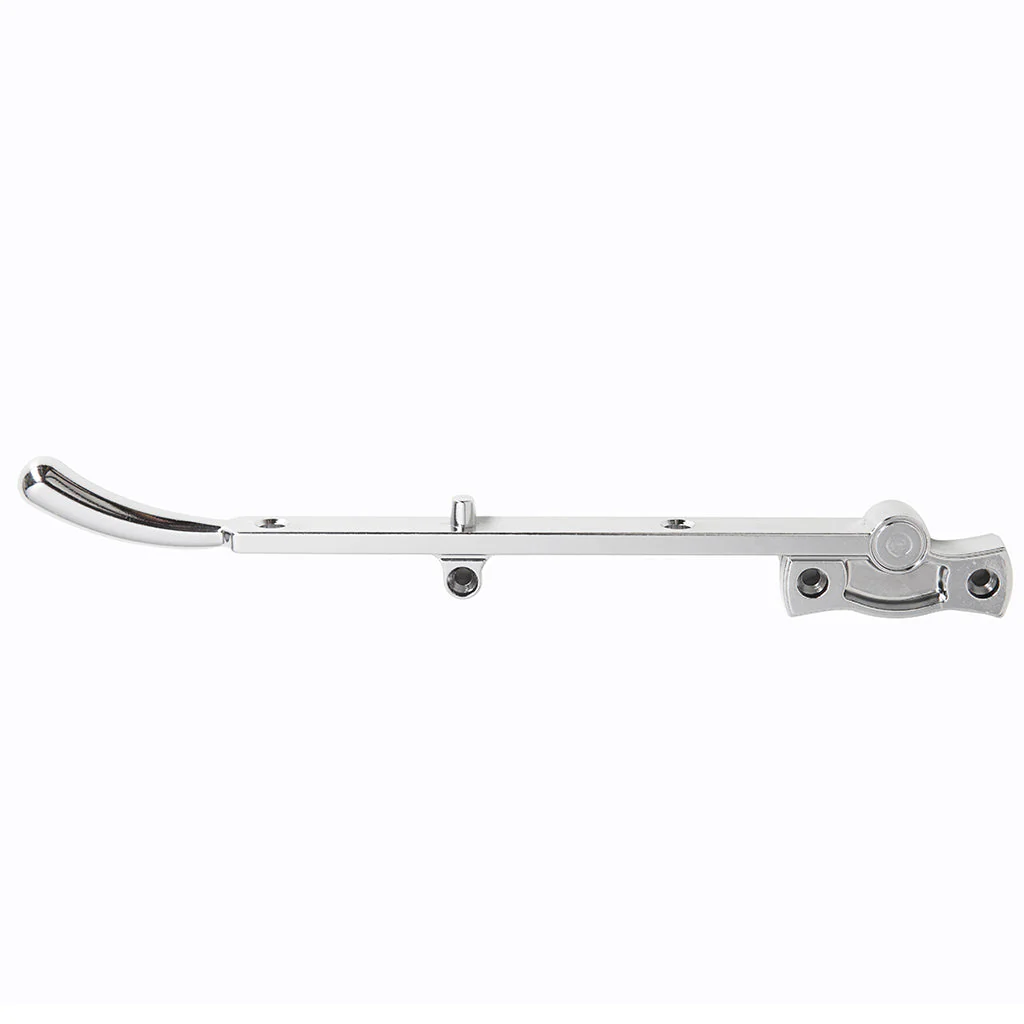 Chrome Teardrop Dummy Peg Stay, available at Anglian Home Improvements