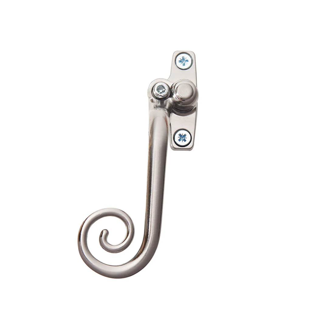 Graphite Left Handed Monkey Tail Window Handle, available at Anglian Home Improvements
