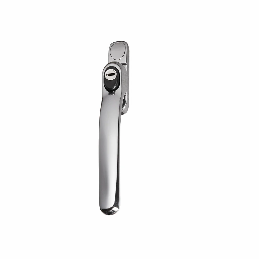 Chrome Flush Casement Window Locking Handle, buy now at Anglian Home Improvements