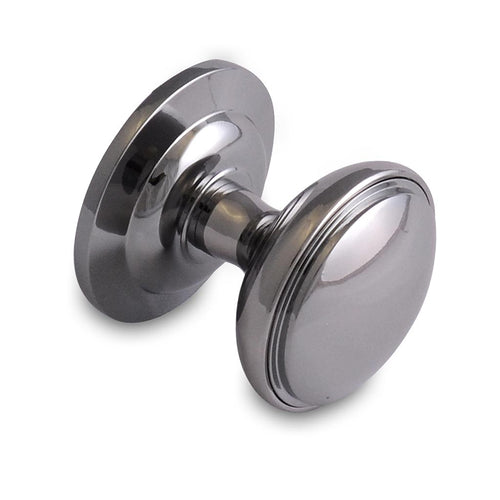 Chrome external door knob from Anglian Home Improvements