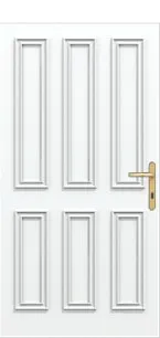 Tamar White wooden door
