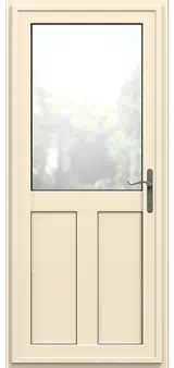 Erlestoke ivory aluminium door