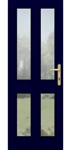 Trent Steel Blue wooden door
