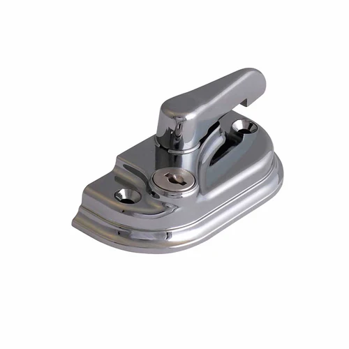 Sash Window Cam Lock in Chrome