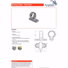 Load image into Gallery viewer, Sash Window Pole Eye Ring

